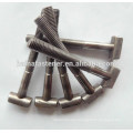 costomed stainless steel T bolt, t handle bolt,steel t-shaped bolt,t head bolt